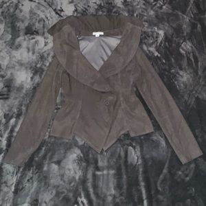 Seamed Double-Breasted Jacket